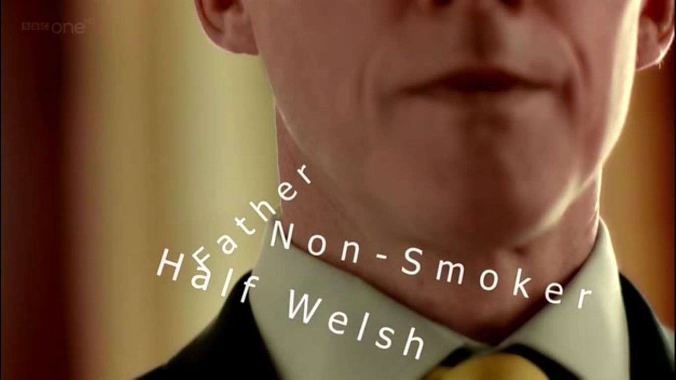 Sherlock’s on-screen deduction annotations